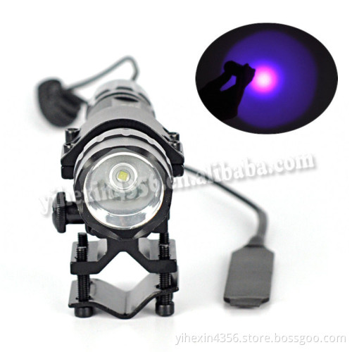 Rechargeable Flashlight UV Light Torch Aluminium Led Torch Light Q5 Flashlight